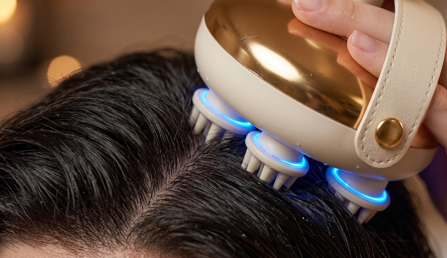 KIVRA™ Deep Tissue Scalp Massager | Professional Stress Relief & Hair Growth Stimulator